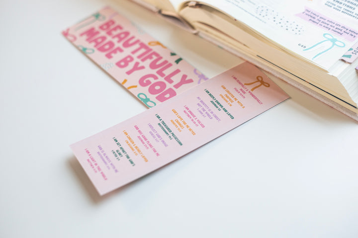 Beautifully Made By God bookmark - Kingfolk Co