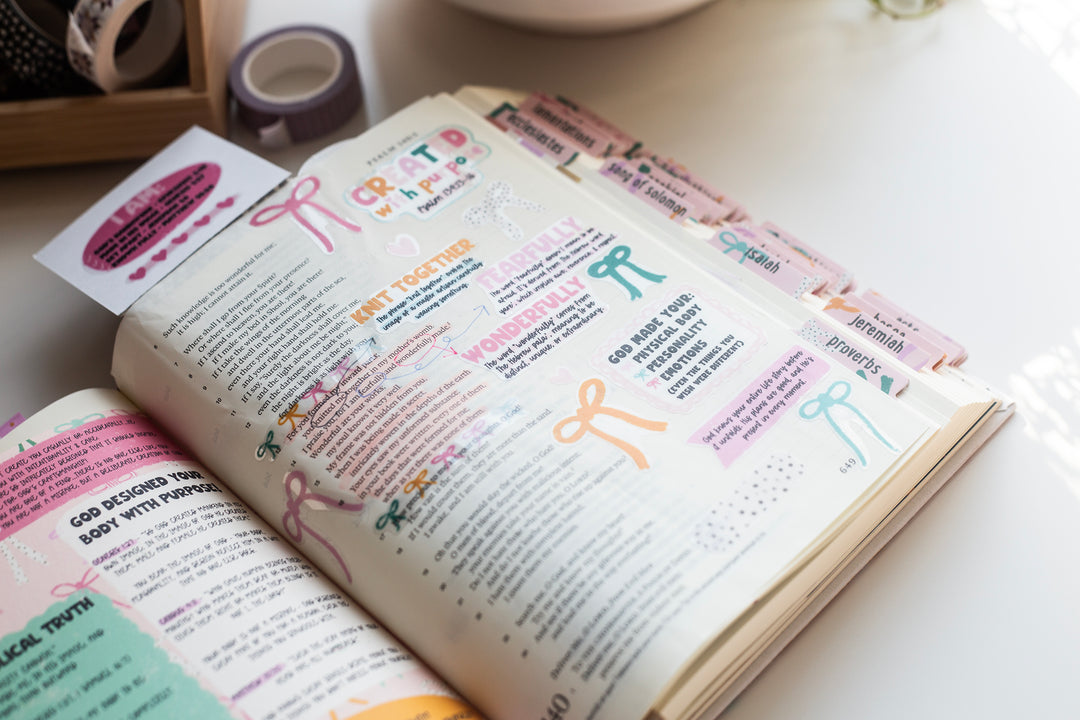 Fearfully + Wonderfully Made Sticker Sheet