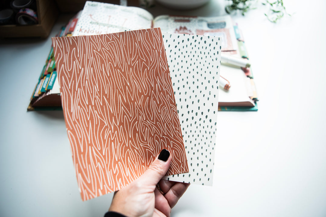 Refined by Fire Scrapbook Sheet Set - Kingfolk Co