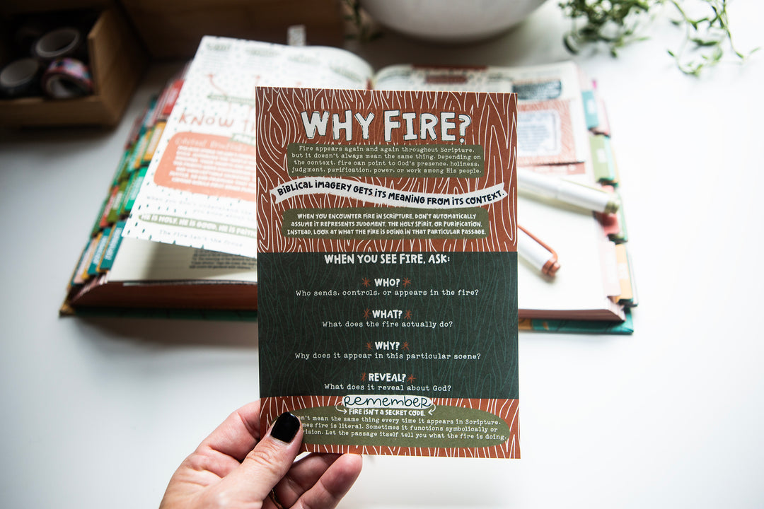 Why Fire? TIP-IN Sheet - Kingfolk Co