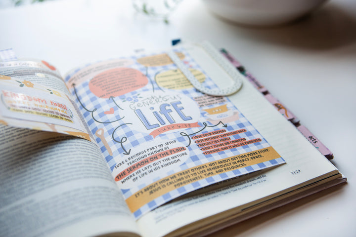 The Generous Life Tip-in Sheet - Kingfolk Co