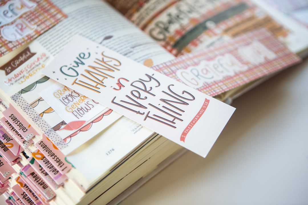 Grateful Girl bookmark