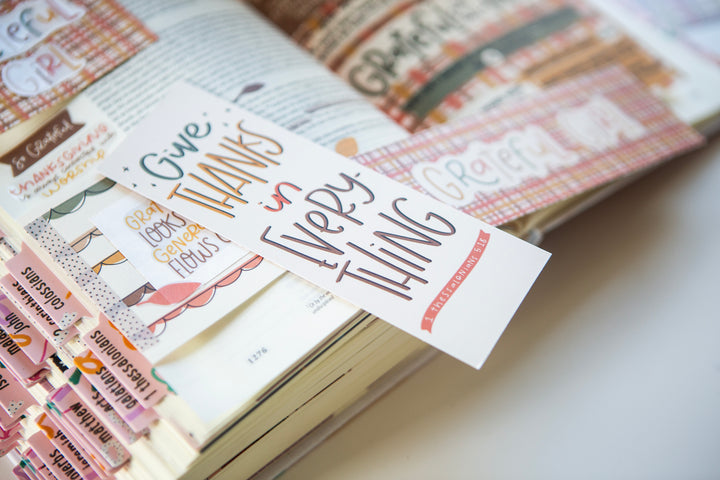 Grateful Girl bookmark