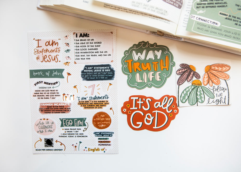 “I am” Statements (July 2025) Monthly Subscription - Kingfolk Co