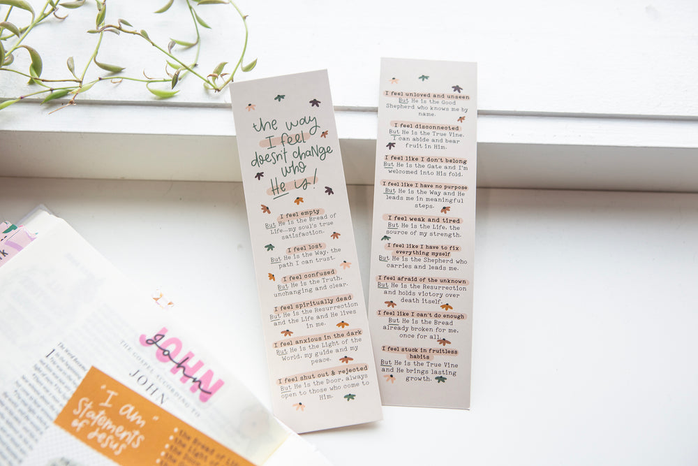 "I am" bookmark - Kingfolk Co