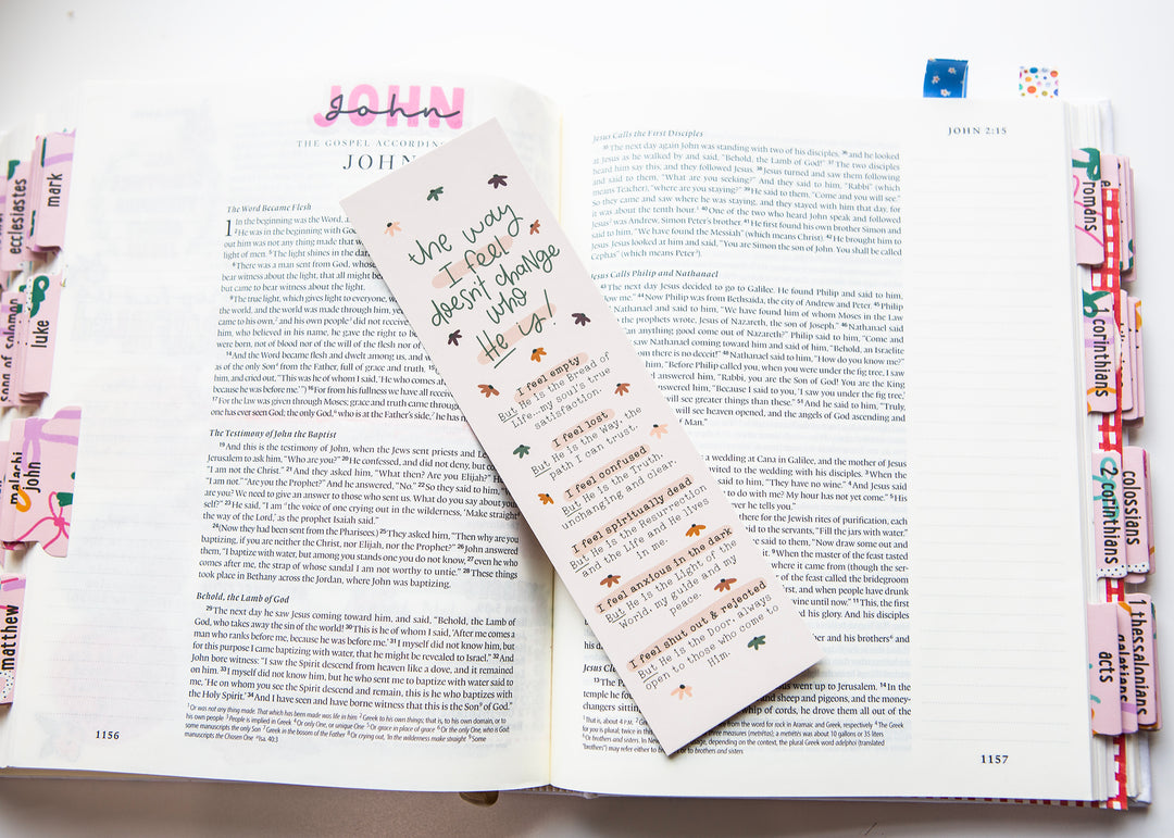 "I am" bookmark - Kingfolk Co