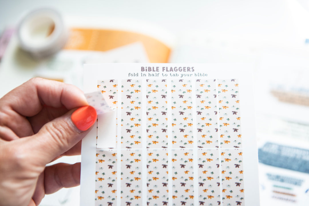 I am Floral Bible Flaggers - Kingfolk Co