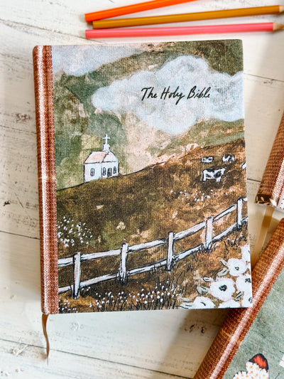 Pasture of Peace ESV Journaling Bible - designed by Christy Beasley - Kingfolk Co