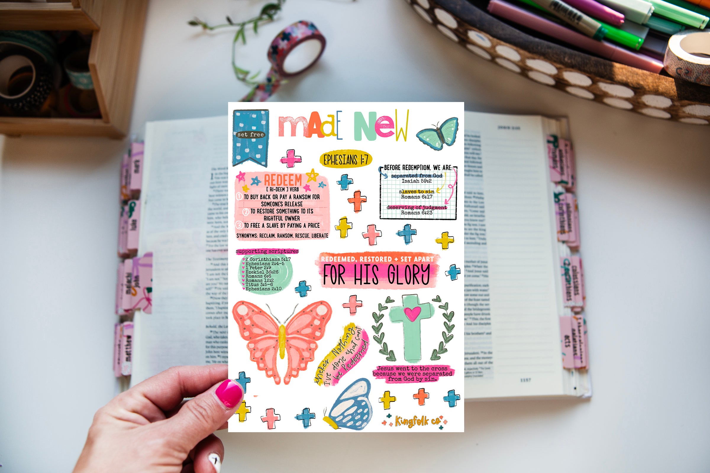 Made New Sticker Sheet – Kingfolk Co