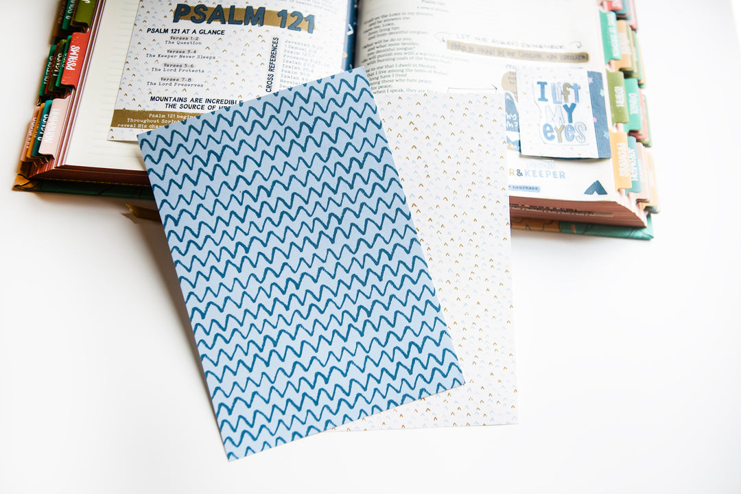 I Lift My Eyes - Mountain Scrapbook Sheet Set - Kingfolk Co