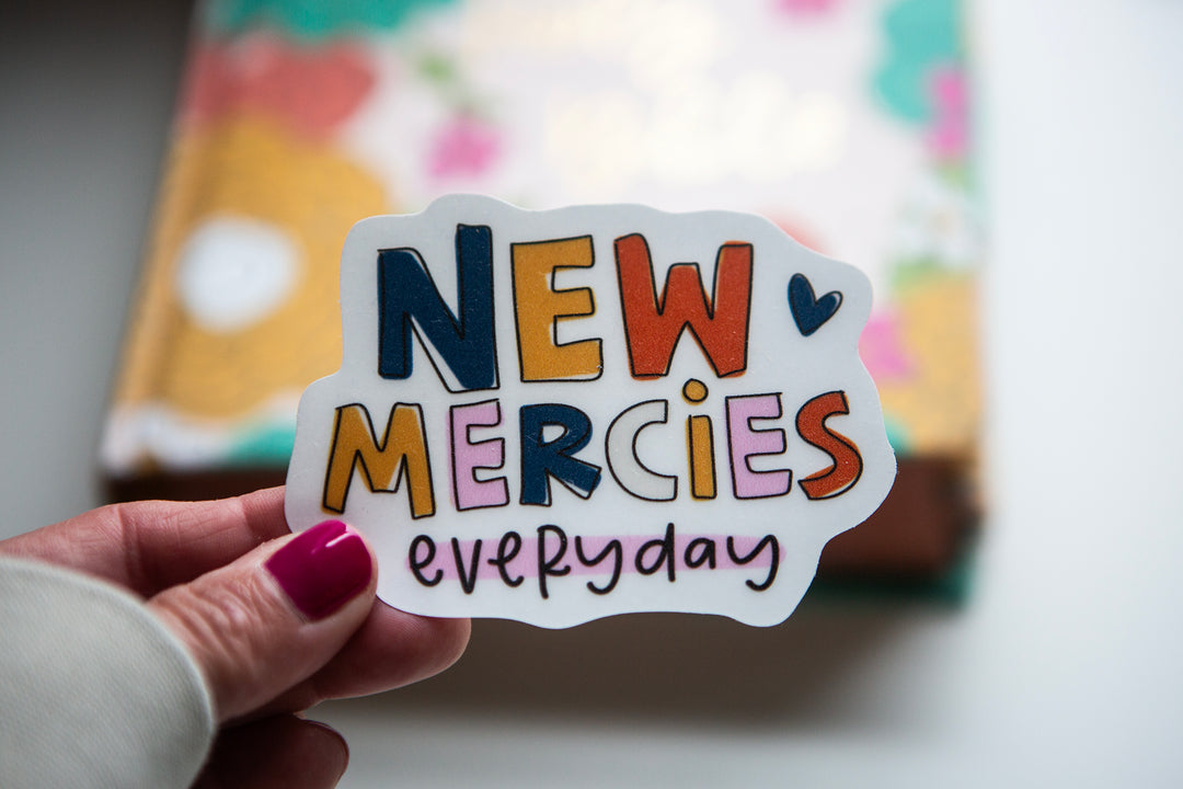 New Mercies Everyday Mirror Cling - Kingfolk Co