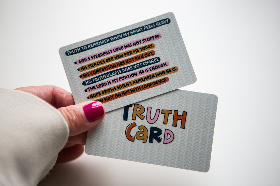 New Mercies Truth Card - Kingfolk Co