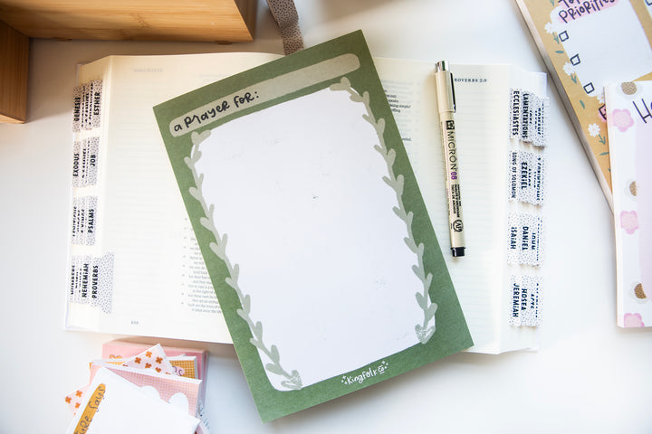 A Prayer For Large Notepad - Kingfolk Co