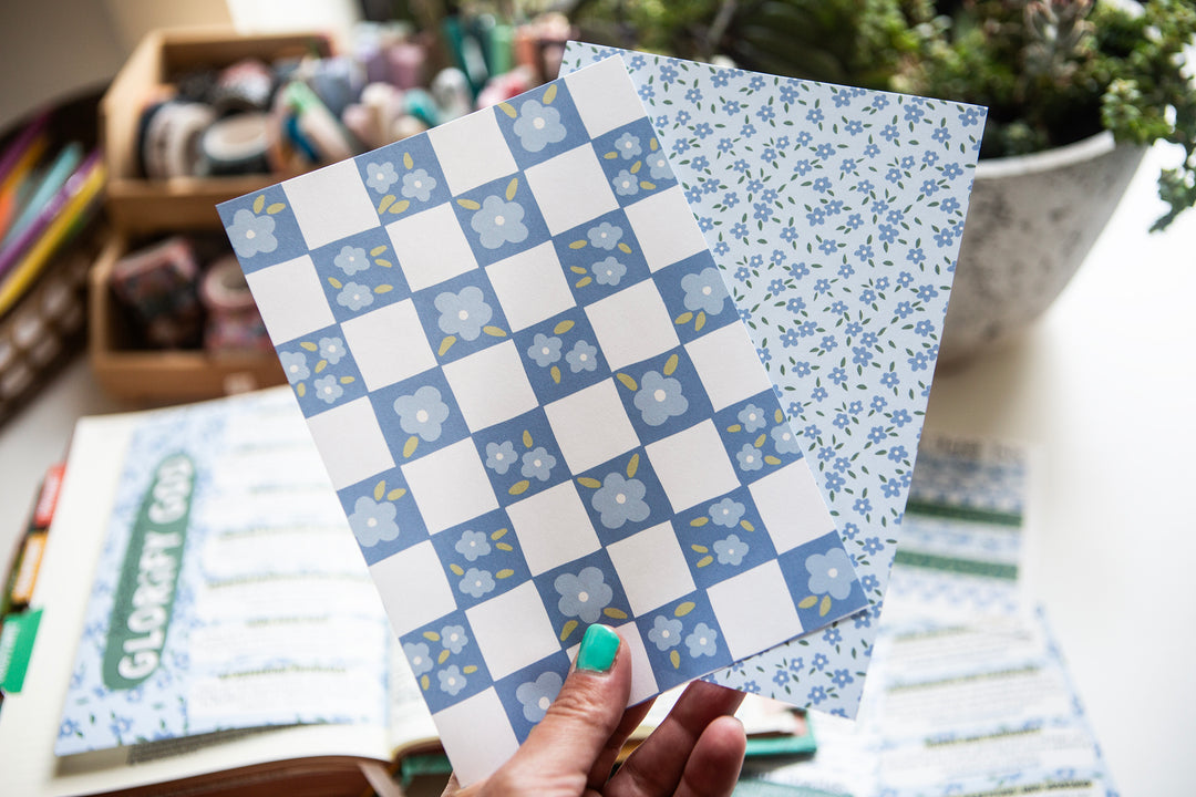 Faithful in the Ordinary Scrapbook Sheet Set