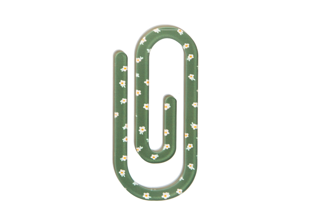 Olive Daisy Jumbo Paperclip - Kingfolk Co