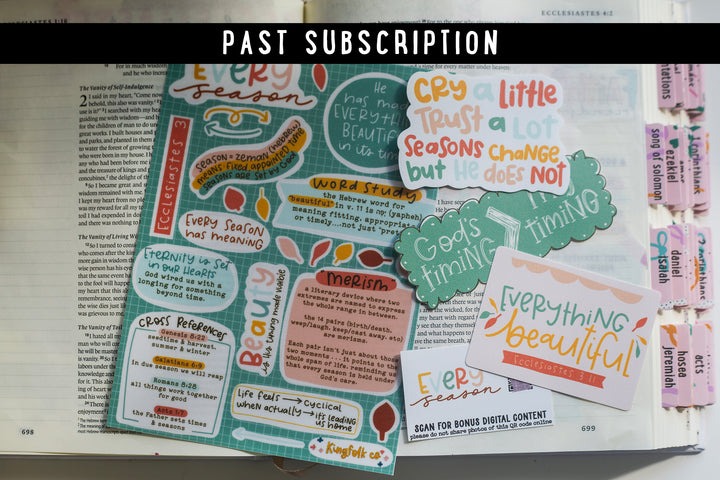 Sticker Folk - Monthly Subscription - Kingfolk Co