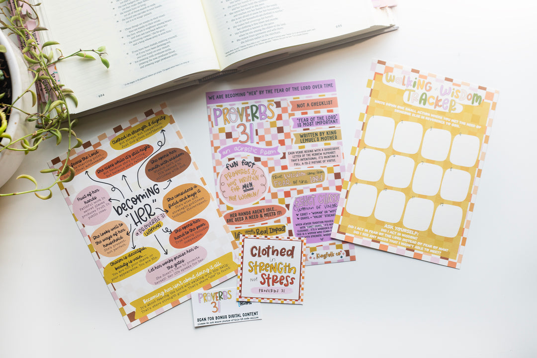 Proverbs 31 (August 2025) Bible Girls Monthly Subscription - Kingfolk Co
