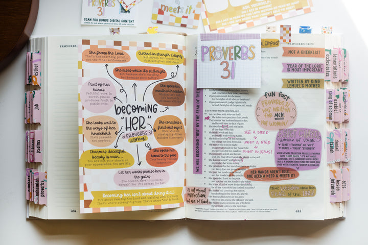 Proverbs 31 Sticker Sheet - Kingfolk Co