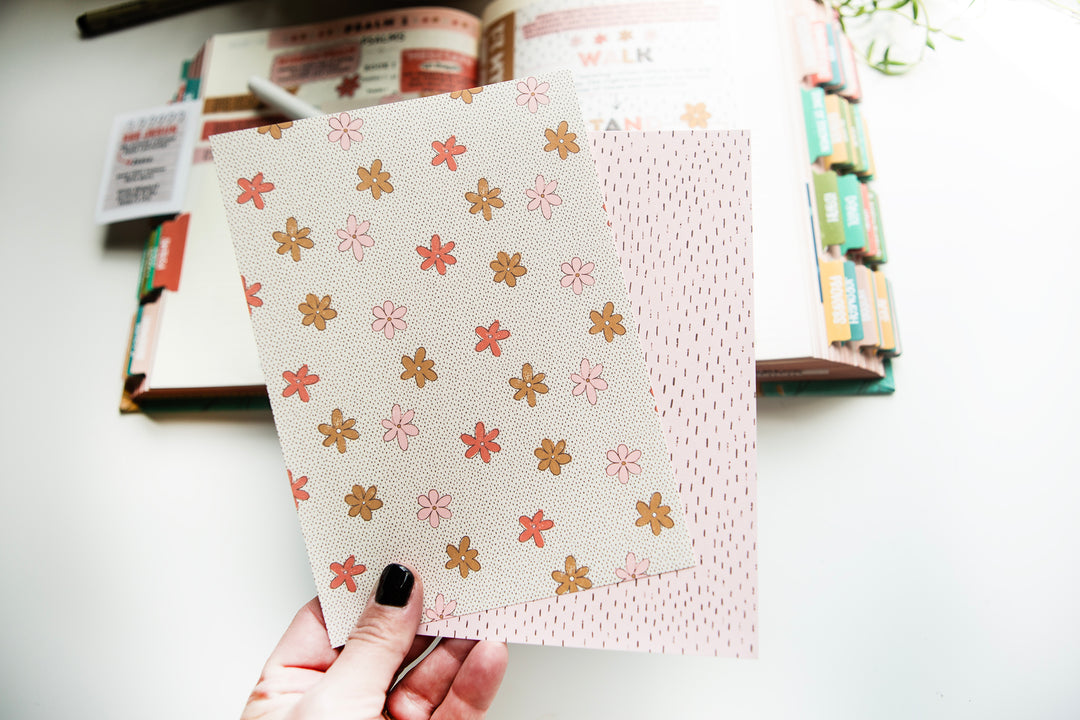 Delighting in God's Word (Psalm 1) Scrapbook Sheet Set - Kingfolk Co
