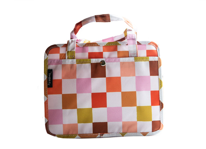 Retro Check Bible Bag