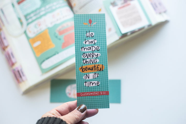 Everything Beautiful bookmark
