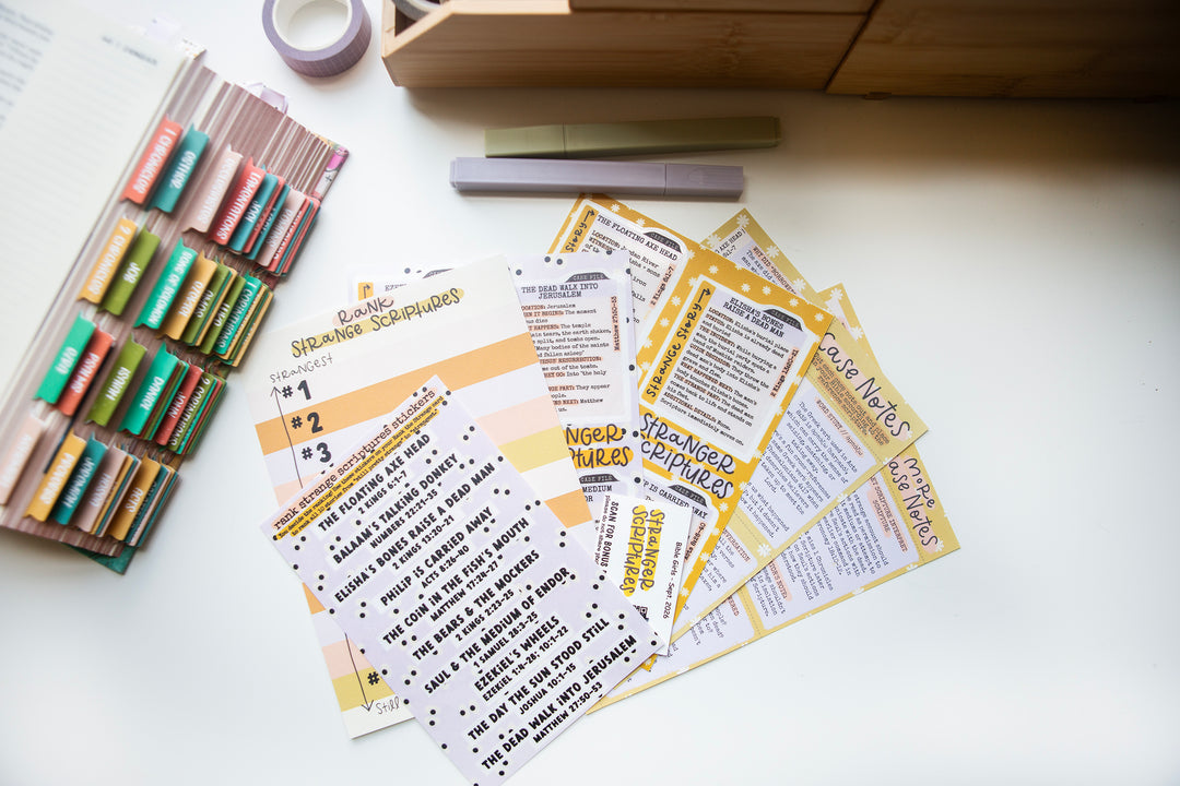 Creation Behaving Strangely Mini Tip-in Sheet Bundle (Set of 5)