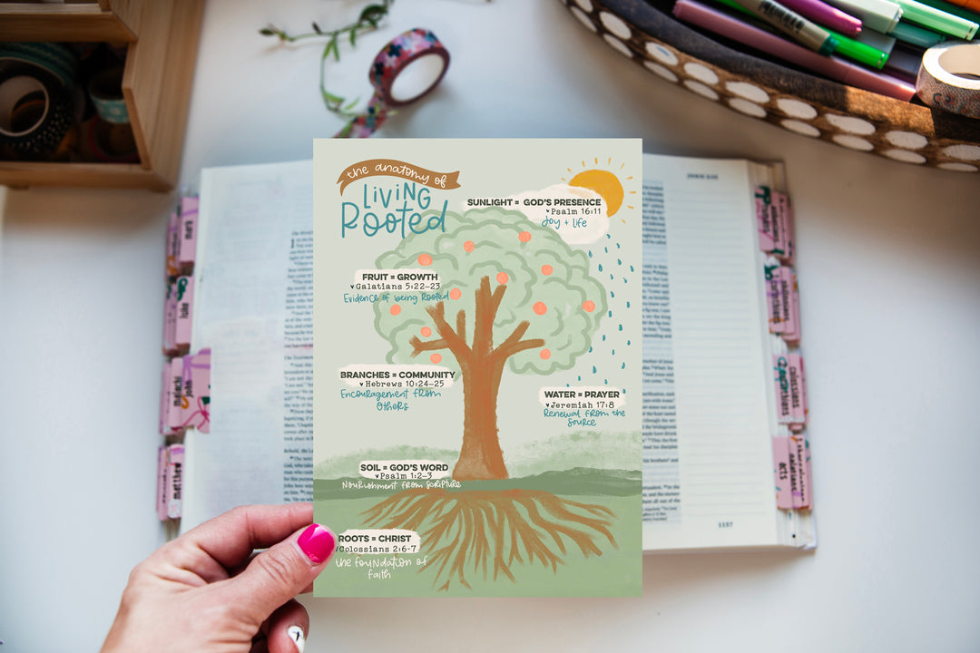 Living Rooted Tip-in Sheet - Kingfolk Co
