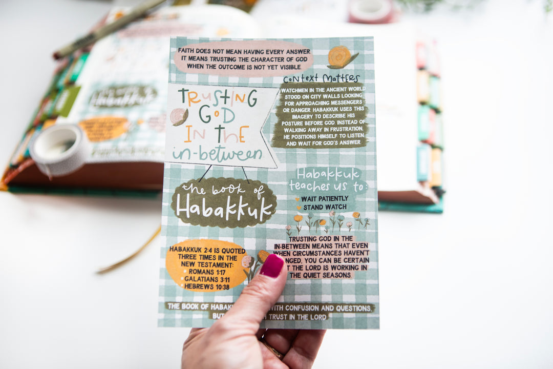 Habakkuk Tip-in Sheet - Kingfolk Co