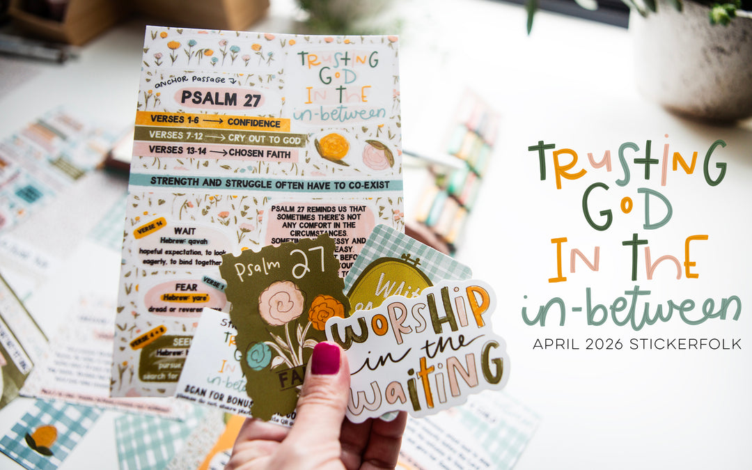 Trusting God in the In-between (April 2026) Monthly Subscription - Kingfolk Co