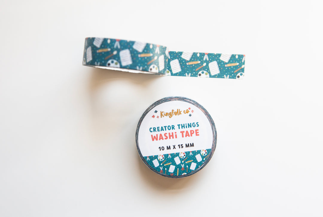 Creator Things Journaling Washi Tape - Kingfolk Co