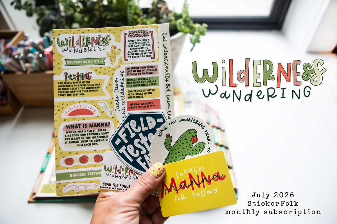 Wilderness Wandering (July 2026) Monthly Subscription - Kingfolk Co