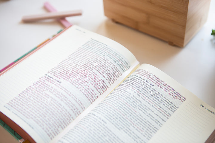 NIV Artisan Collection Journaling Bible -Pink Floral