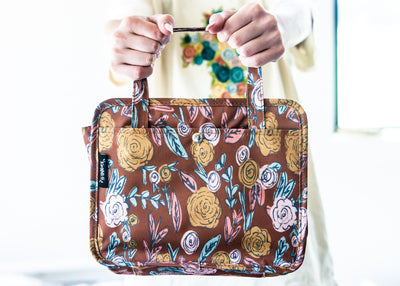 Fall Floral Bible Bag - Kingfolk Co
