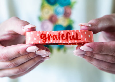 Grateful Stretchy Bracelet - Kingfolk Co