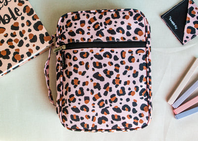Cheetah Print Bible Cover - Kingfolk Co