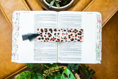 Cheetah Print Acrylic Bookmark - Kingfolk Co