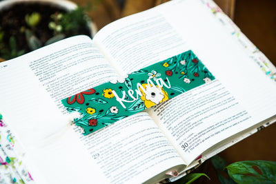 Summer Floral Acrylic Bookmark - Kingfolk Co