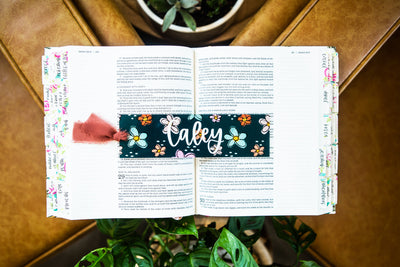 Full Blooms Acrylic Bookmark