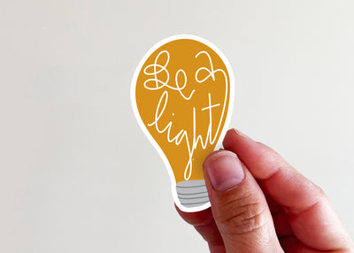 Be a Light Sticker - Kingfolk Co