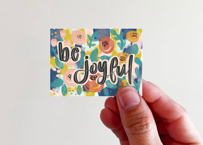 Be Joyful Sticker - Kingfolk Co