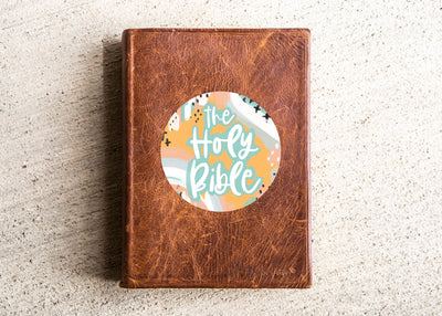 Hope + Harmony Bible Flair Vinyl Sticker Decal - Kingfolk Co