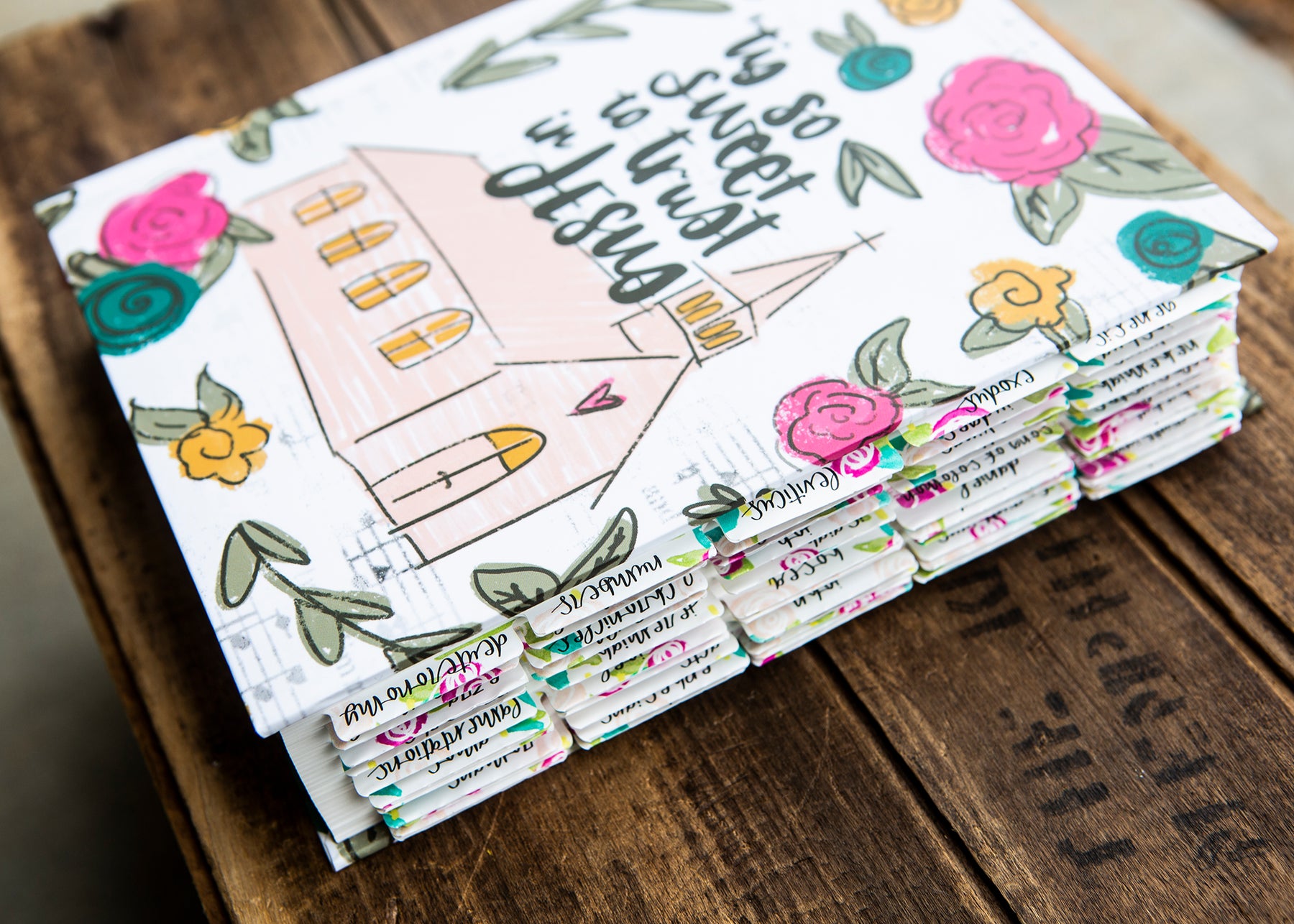 Pale Sunflower Bible Tabs and Planner Stickers