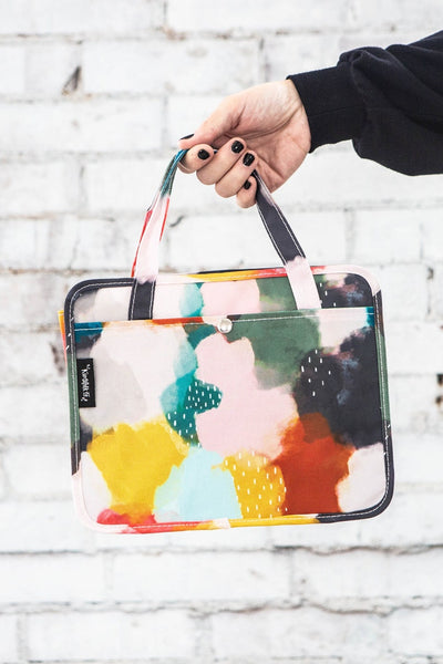 Streets of Israel Watercolor Bible Bag - Kingfolk Co