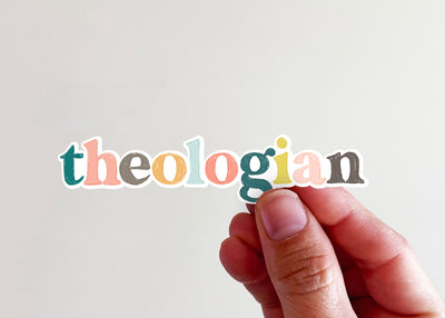Theologian Sticker - Kingfolk Co