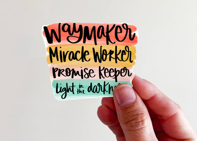 Waymaker Sticker - Kingfolk Co